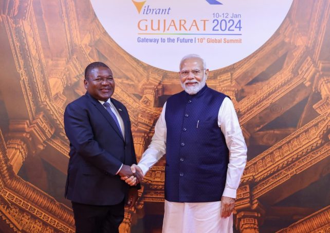 India’s prime minister suggests better air connections with Mozambique