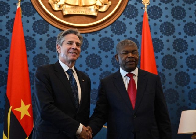 US Secretary of State Antony Blinken visits Luanda