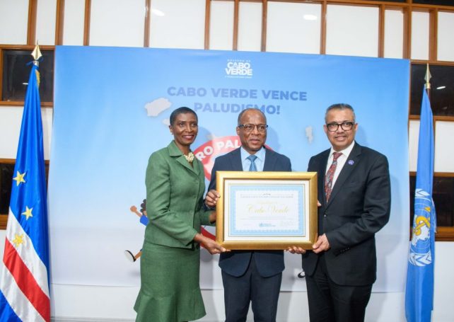 Cabo Verde has been certified malaria-free