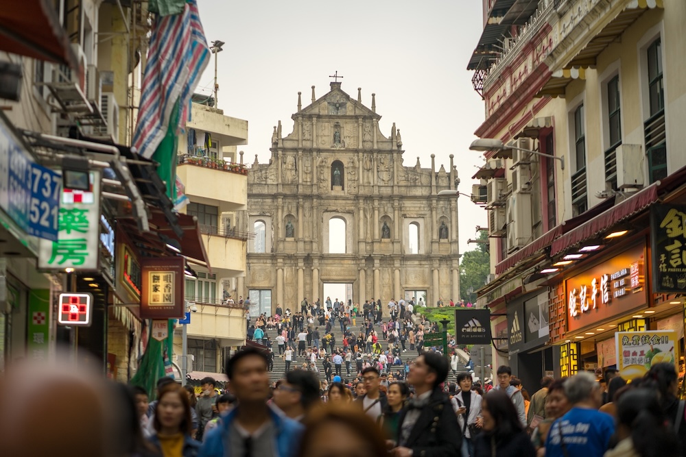 Could Macao soon be welcoming more visitors than Hong Kong? 