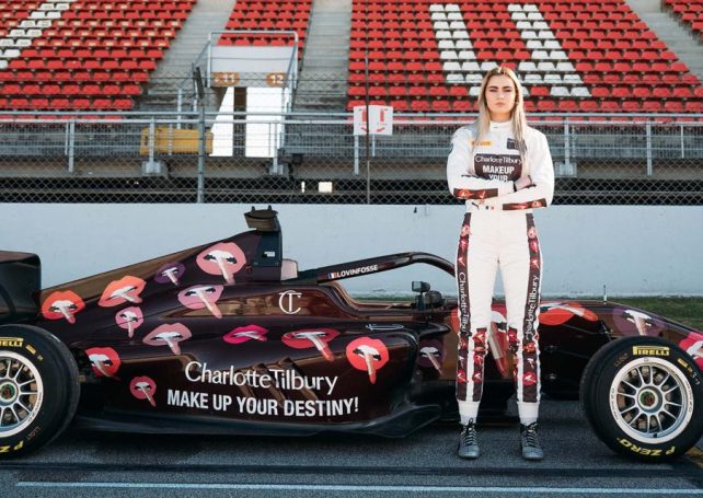Charlotte Tilbury is the all-female F1 Academy’s new official partner