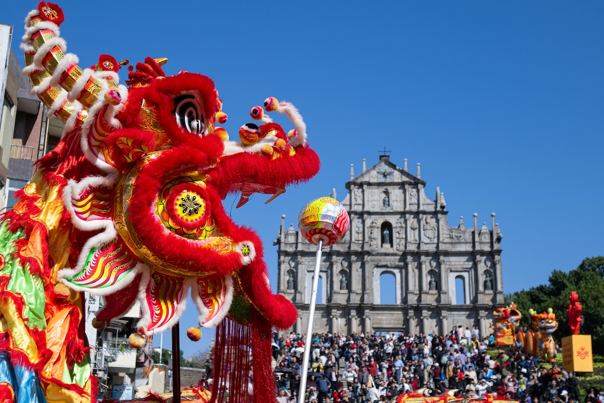 Record-breaking tourist influx in Macao during Lunar New Year celebrations