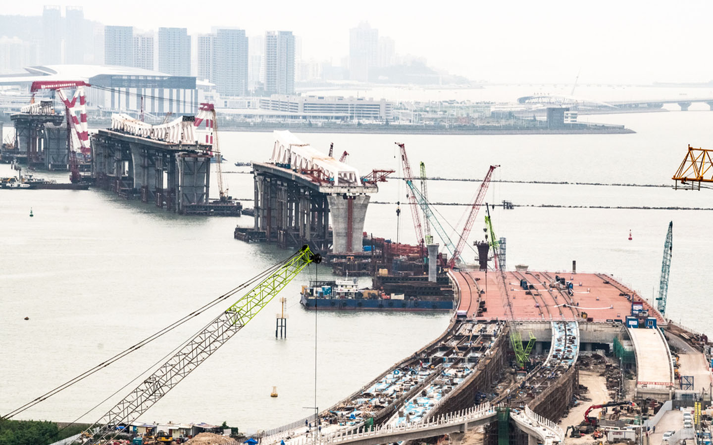 The fourth Macao-Taipa bridge is now set to be completed in the third quarter