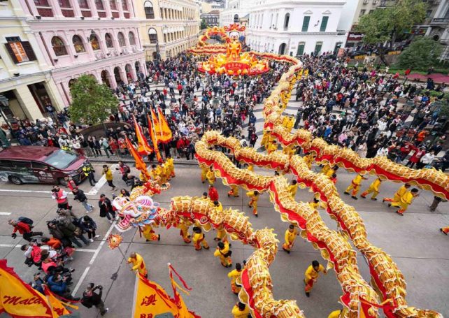 More than a million people have entered Macao for Chinese New Year so far