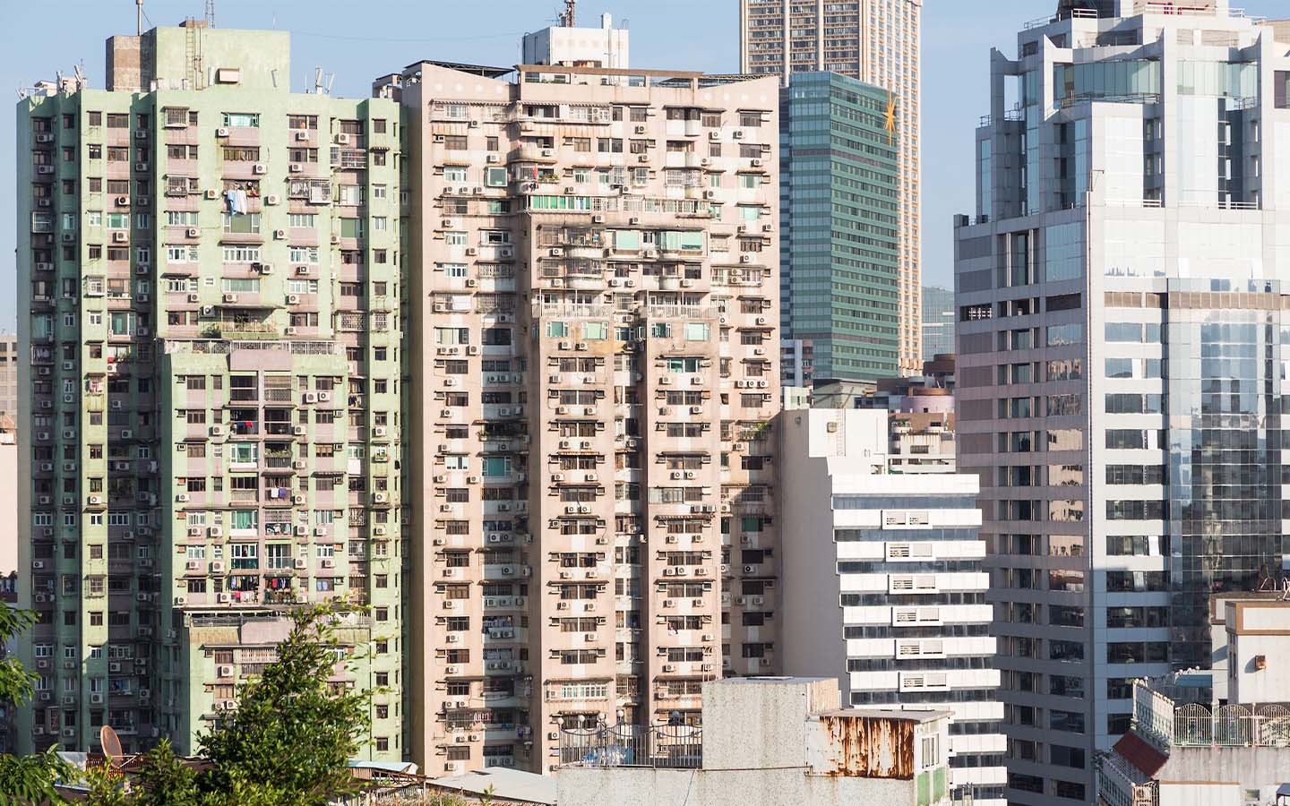 Macao’s property price index dropped almost four percent, year-on-year