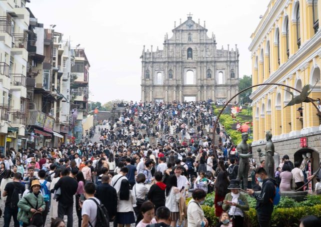 Are there too many tourists coming to Macao?