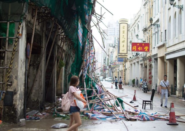 Macao authorities are already making preparations for typhoon season