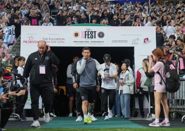 Hong Kong officials unsatisfied with promoter’s handling of Messi fiasco