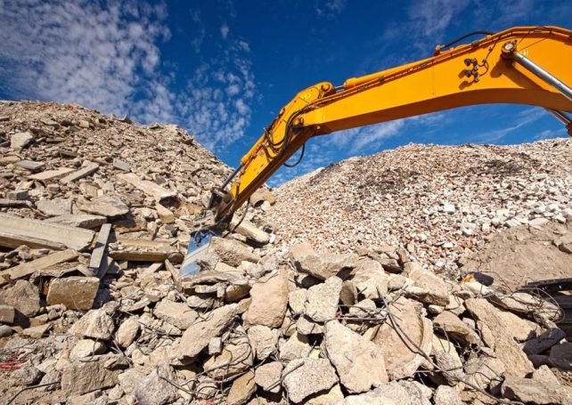 Construction waste island is necessary, government says 