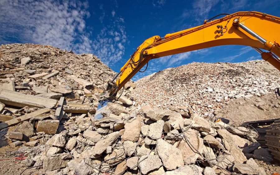 Construction waste island is necessary, government says 