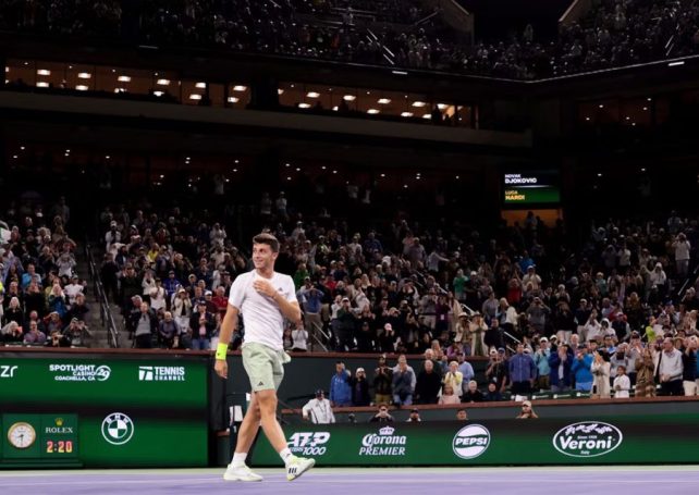 123rd-ranked Luca Nardi stuns Novak Djokovic in shock defeat