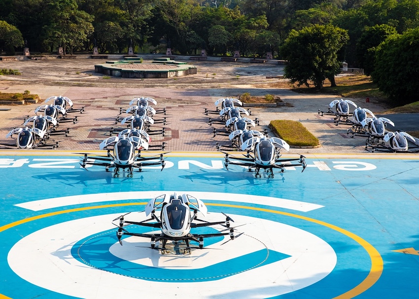 Flying taxis have been approved for mass production in Guangzhou