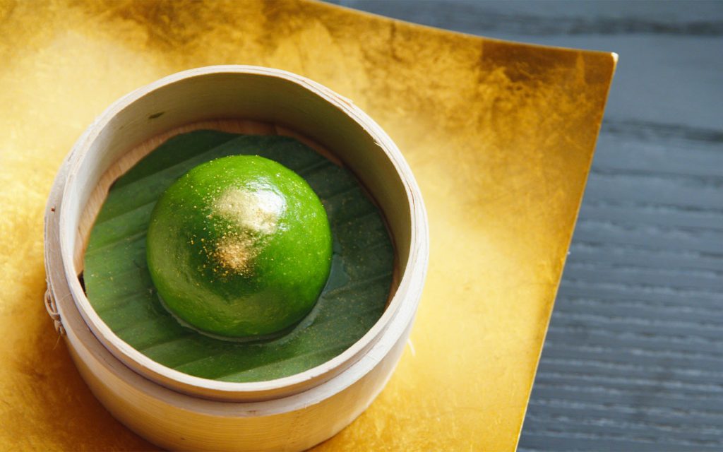 Bright and herbaceous, Leung’s ‘green rice ball with potherb and bamboo shoots’ encapsulates spring in Jiangnan - Jiang Nan by Jereme Leung at The Venetian Macao