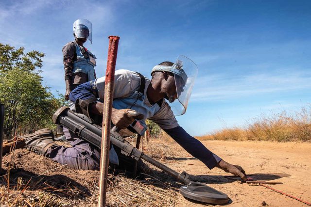 It will cost US$238 million to completely rid Angola of landmines