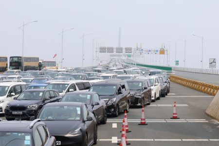 Over 10 million vehicles have used the Hong Kong-Zhuhai-Macao Bridge