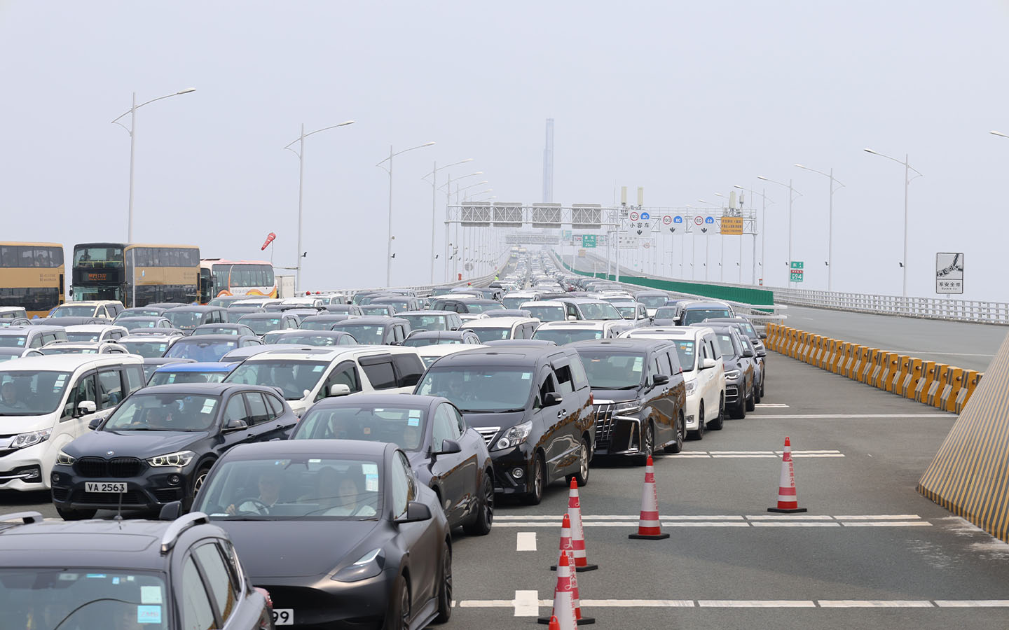 Over 10 million vehicles have used the Hong Kong-Zhuhai-Macao Bridge 