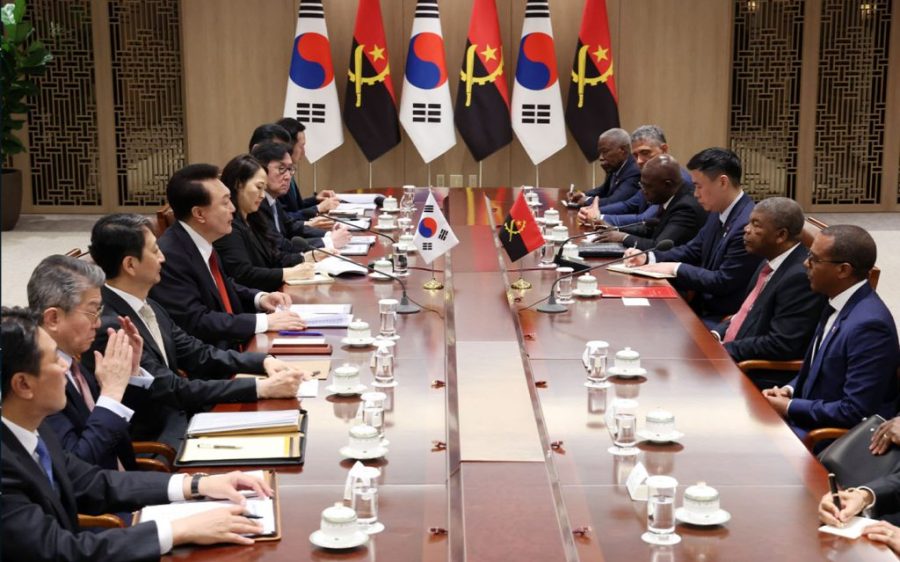 Angola’s president signs trade and other deals in South Korea