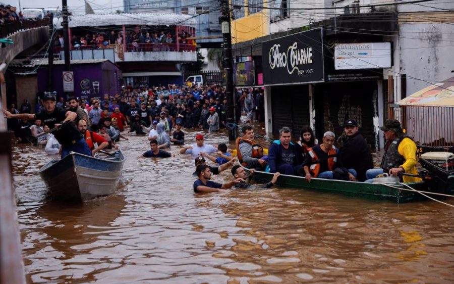 Flood waters threaten an already devastated Brazilian state once again