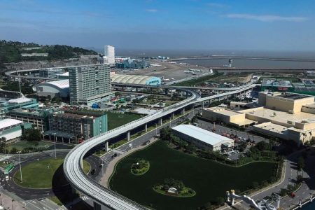 The number of commercial flights in and out of Macao continues to grow