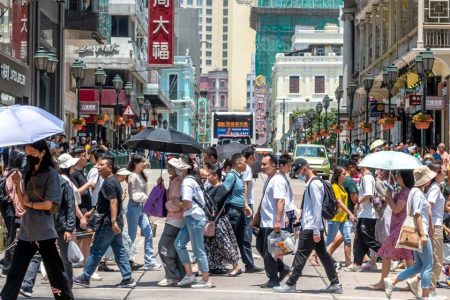 Macao’s population is edging closer to a 700,000 milestone 