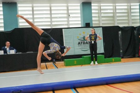 Macao is hosting a trampoline championship this weekend 