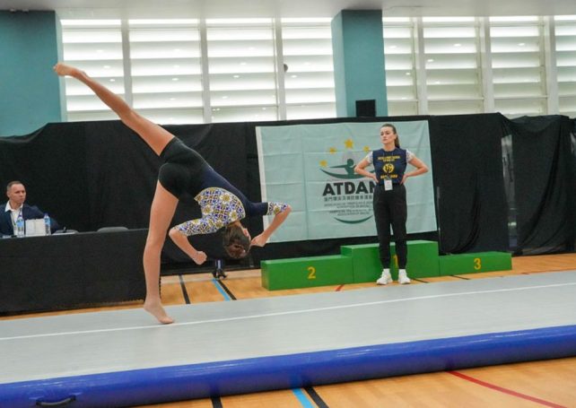 Macao is hosting a trampoline championship this weekend 