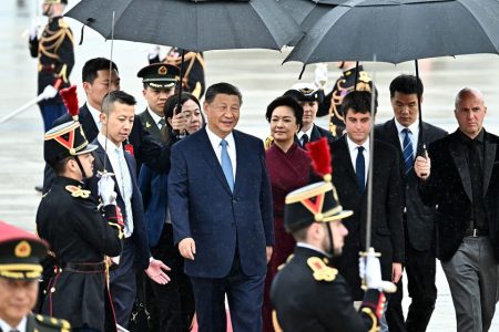 President Xi Jinping is in Paris to talk trade