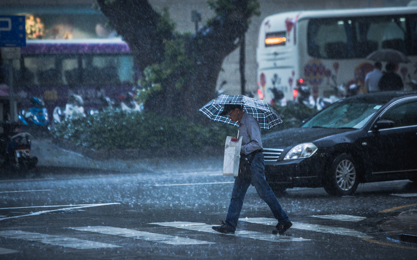 Don’t leave your umbrella at home. Macao is in for a wet weekend 