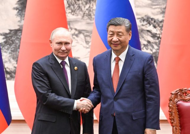 Putin and Xi reaffirm ties and condemn Washington’s ‘cold war mentality’