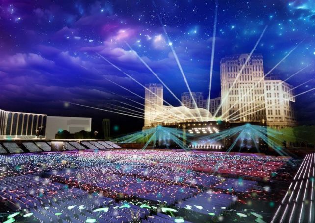 Outdoor performance venue could be ready by next February