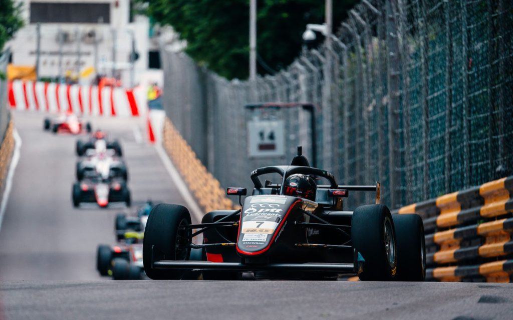 A home debut for Rodrigues at Macao’s Guia Circuit in November 2023