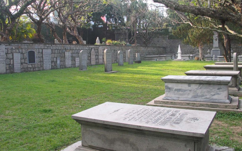 Occupying an area of 2,800 square metres, the Protestant Cemetery is the final resting place of some of the city’s most distinguished expats