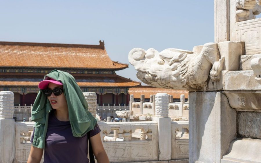 Scorching heat is sweeping across many parts of China 