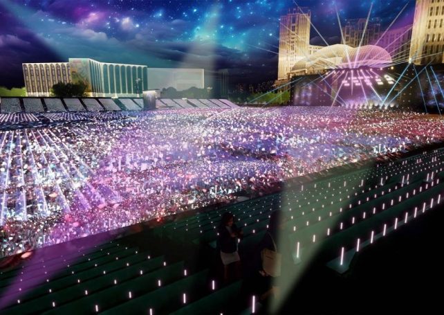 Macao’s government says it will build an outdoor performance venue in Cotai