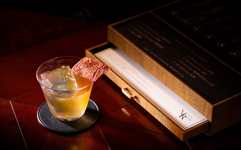 Local flavours such as ginger and soy go into The Fùqīn, Bussi’s exquisite take on an Old-Fashioned - Vida Rica Bar