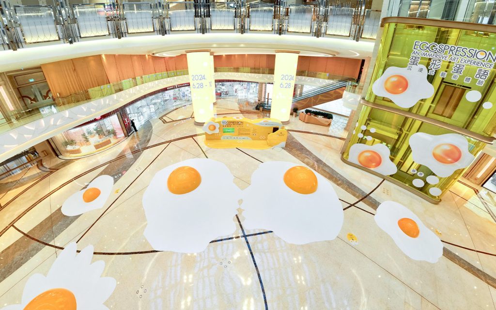 Dutch artist Henk Hofstra, a household name in public art, exhibits his striking large-scale egg installations indoors for the first time at Galaxy Macau