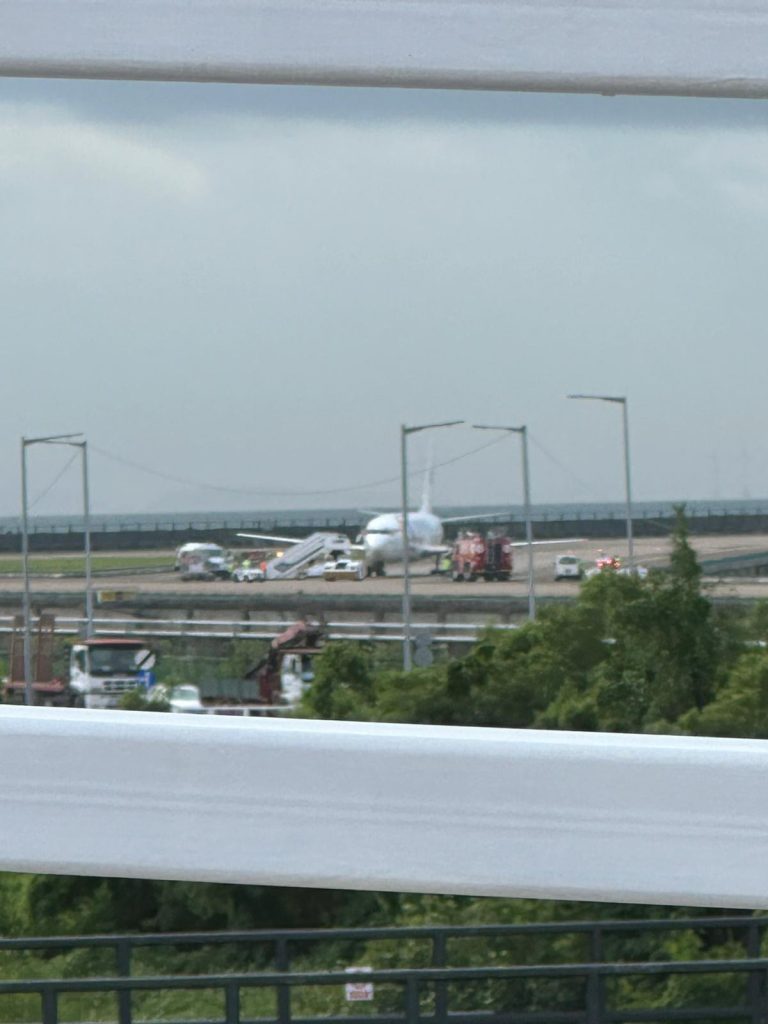 Macao airport ‘shut down after pilot aborts takeoff’
