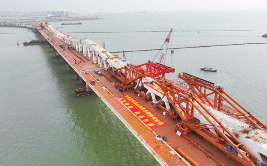 The Macau Bridge will open to traffic in the third quarter of this year