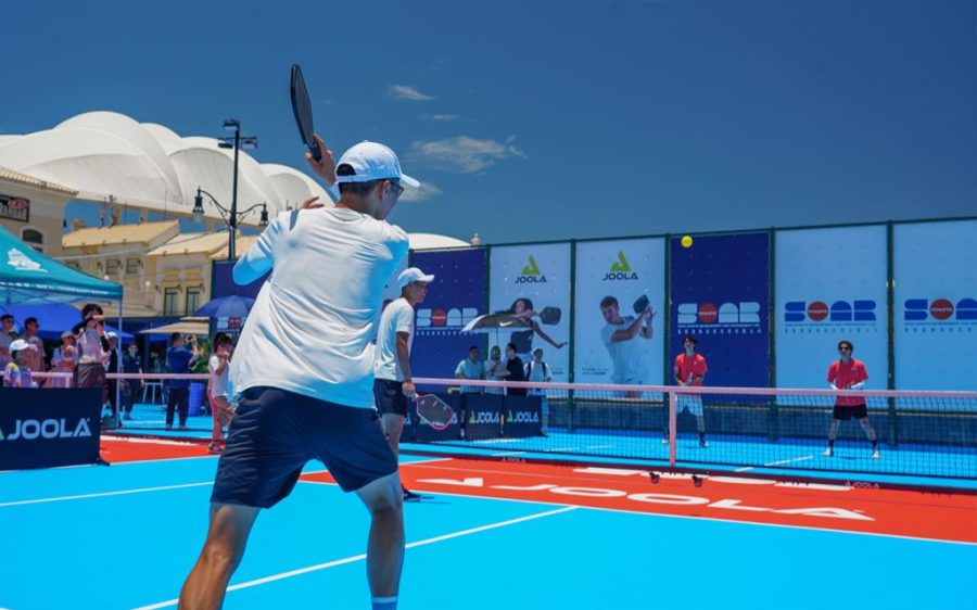 Macao has launched its first pickleball court at the Fisherman’s Wharf