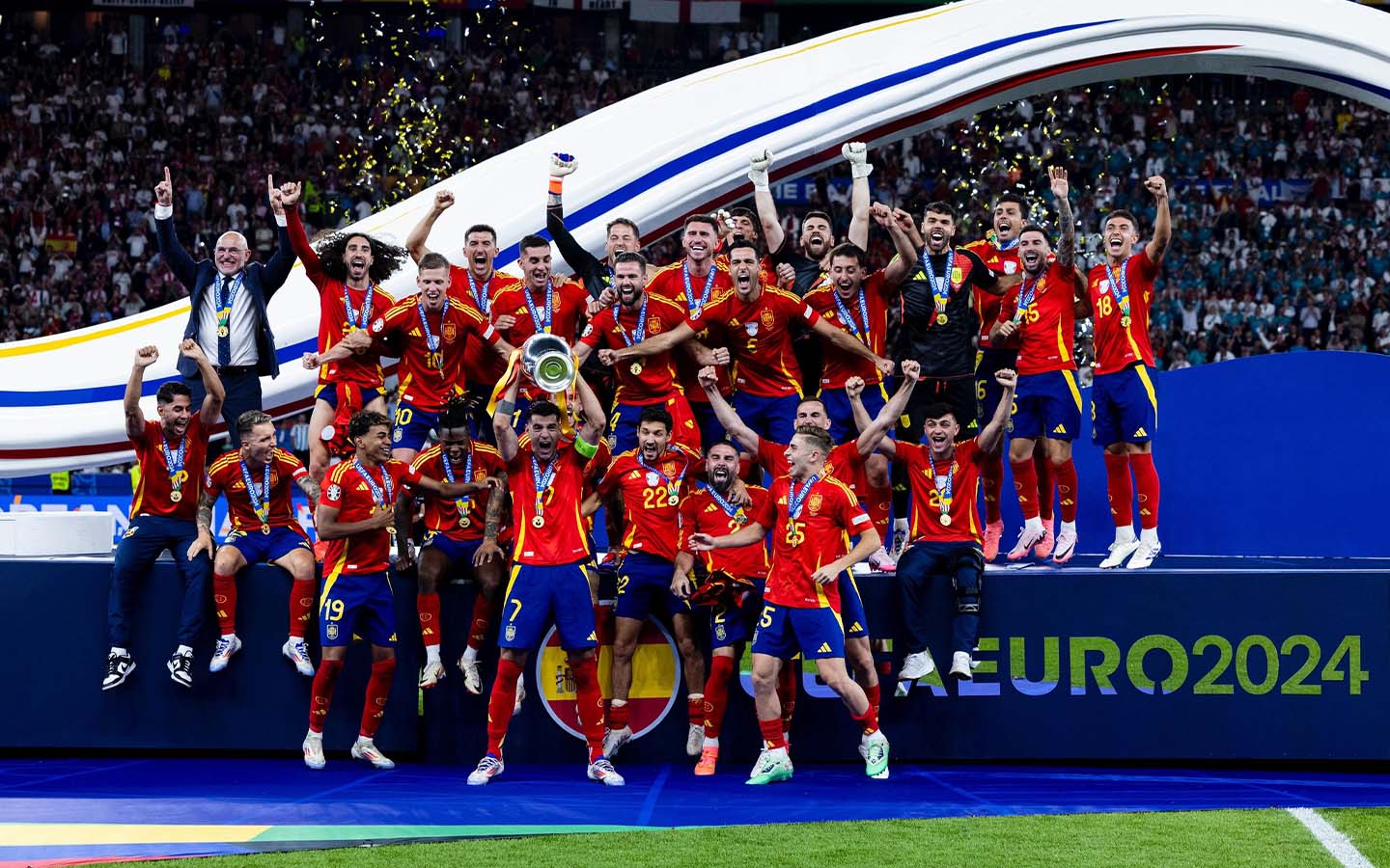 Unstoppable Spanish side outclasses England to lift the Euro 2024 trophy