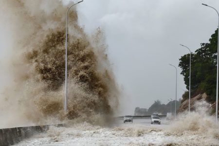Deadly Typhoon Gaemi has made landfall in Fujian Province