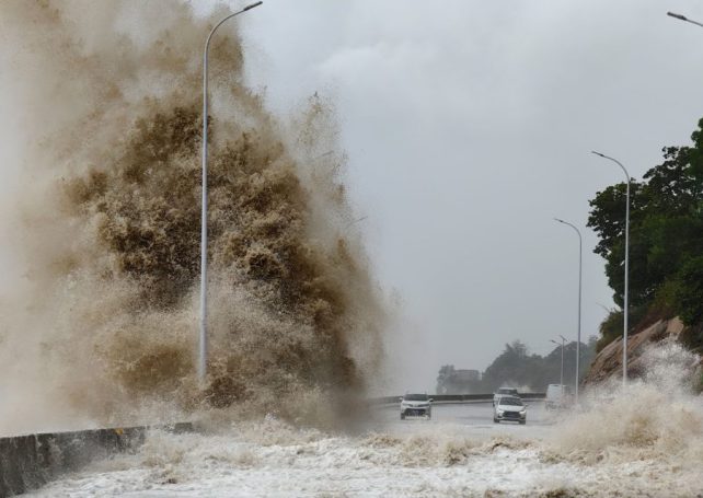 Deadly Typhoon Gaemi has made landfall in Fujian Province