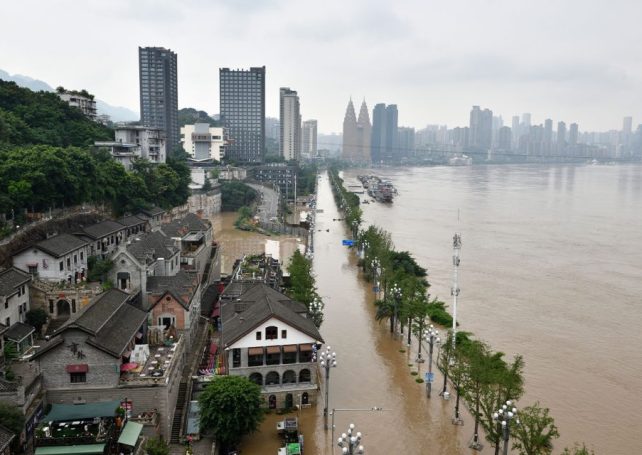 China braces for more flooding as the Yangtze River breaks its banks