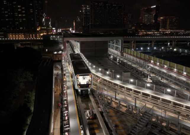 The Hengqin LRT clocks a new milestone