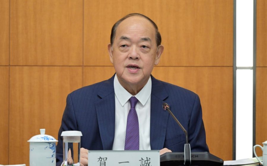 Macao Chief Executive Ho Iat Seng is not running for reelection 