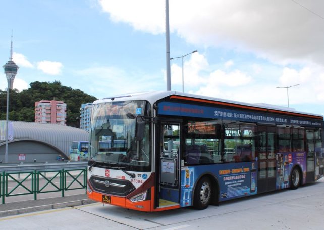 Macao’s bus shelters are being upgraded 