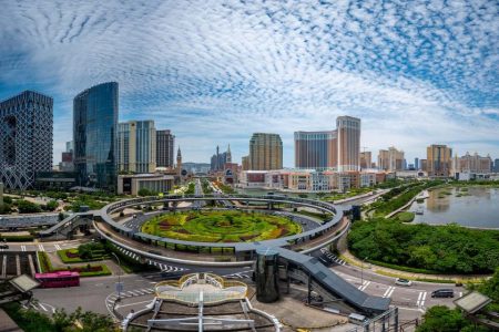 The iconic Cotai Strip stands as the epicentre of Macao's gambling industry