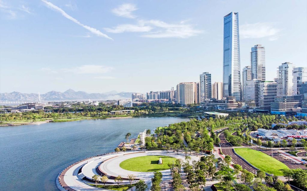 An average of 12 million people visit Shenzhen Bay Park each year, making it one of the city’s most frequented parks