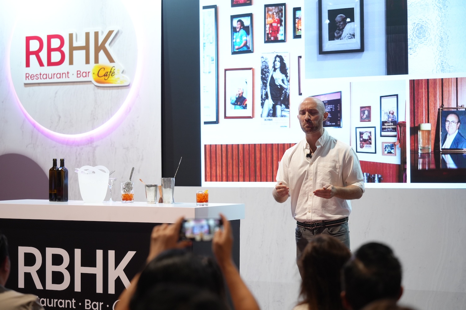 Asia’s number one bartender Lorenzo Antinori kicks off RBHK