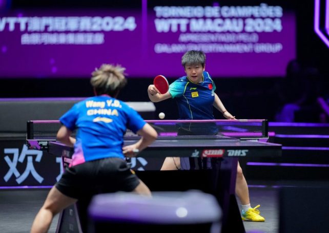 Sun Yingsha and Lin Shidong take top places at WTT Champions Macao